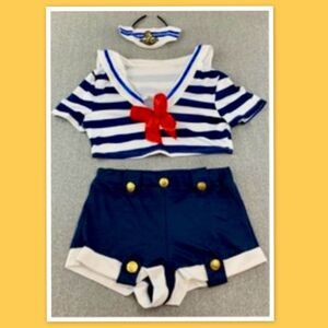 Women’s Sailor Costume ~ Halloween Cosplay ~ Size Medium